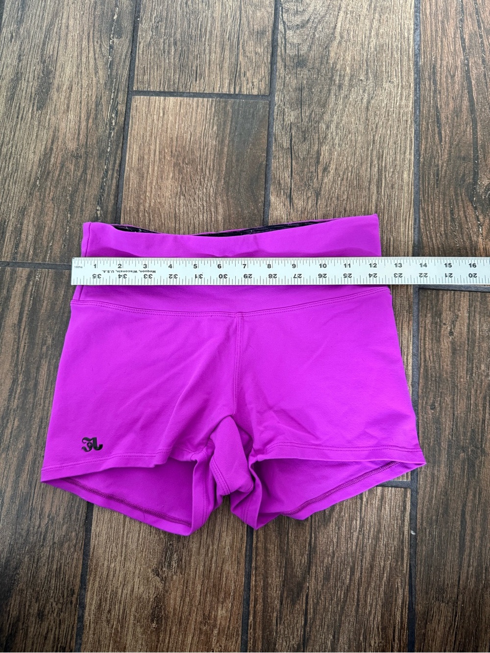 Jo+Jax Purple High Rise Dance Shorts Adult Small SA Athletic Performance - Picture 3 of 6
